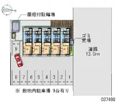 ★手数料０円★金沢市南四十万２丁目 月極駐車場